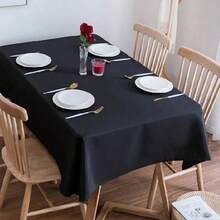Imported Oxford Tablecloth 2 Meters Long Various Colors - 黑色 - 查看 1
