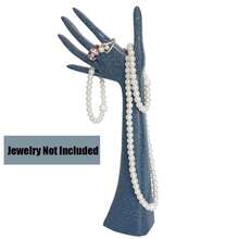 1入款長柄模型珠寶架，戒指架，手鐲架，項鏈架，飾品，珠寶架，珠寶展示道具