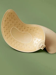 1 pezzo Cuscinetto adesivo invisibile traspirante per reggiseno per donne per sport e fitness