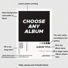 1 tấm áp phích album tùy chỉnh, nghệ thuật treo tường âm nhạc, in bìa album, chọn bất kỳ album nào, in danh sách bài hát, áp phích nghệ thuật album, trang trí treo tường nhà, trang trí không khung tinh tế, hiện đại, hợp đồng tùy chỉnh, cá nhân hóa, độc đáo quà tặng lý tưởng cho anh ấy, cô ấy, bạn trai, bạn gái, bố, mẹ, gia đình, bạn bè cho ngày kỷ niệm, ngày lễ tình nhân, ngày của mẹ, sinh nhật, ngày của trẻ em, ngày của cha, tốt nghiệp, đám cưới, tân gia phòng ăn, phòng khách, phòng ngủ, văn phòng, phòng trà, nhà - Nhiều màu - Xem 2
