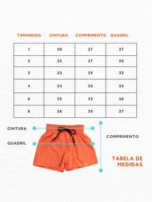 Original Men's Shorts Printed Mundo Bita Premium Polyester Quick Drying - trái cam - Xem 6