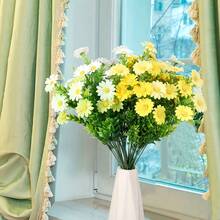 7 Chiếc Hoa Nhân Tạo Chống Tia UV Ngoài Trời Cây Nhân Tạo Hoa Dại Hoa Cúc Nhựa Số Lượng Lớn Để Treo Chậu Trồng Cây Hiên Cửa Sổ Trang Trí Nhà Xuân Hè (Không Có Bình) - Nhiều màu - Xem 8