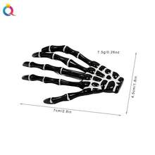 Skeleton Hand Design Hair Clip, Halloween Hair Accessories - Multicolor - View 4