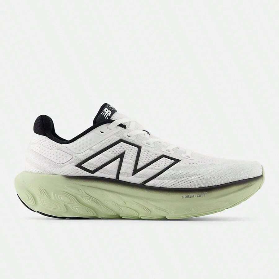 New Balance Fresh Foam X 1080 Utility - Blanco con verde liquen - Ver 1