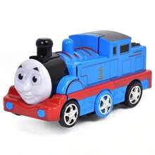 Thomas Robot Train Transformes 2 In 1 Blue Bate Volta Light Sound - Màu xanh lam - Xem 5