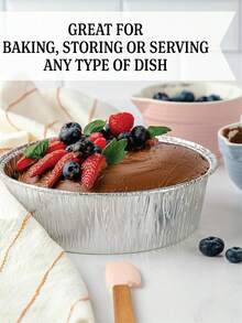 10/20/30/50 件空气炸锅一次性纸质内衬，圆形羊皮纸烹饪不粘，烘焙纸适用于空气炸锅、微波炉、煎锅、防油、防水 - 彩色 - 查看 8