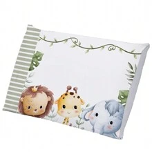 Pillowcase 50x70cm Single Pillow Decoration Children -  Kids - SAFAR* 兒童 綠色 - 查看 2