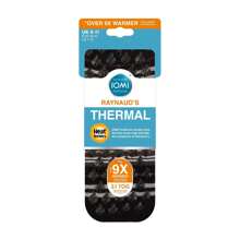 IOMI 1 Pack Thick 3.1 TOG Non Slip Thermal Slipper Socks For Raynauds (Lavender) - Fast Shipping And Quick Delivery - Black - View 2