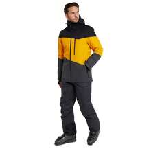 Mountain Warehouse Mens Wipeout Ski Jacket (Bright Yellow) - Yellow - View 5
