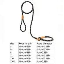 Medium-Large Dog Leash, Universal Safety Buckle Dog Collar & Leash Set, Anti-Pull Walk - Multicolor - View 28