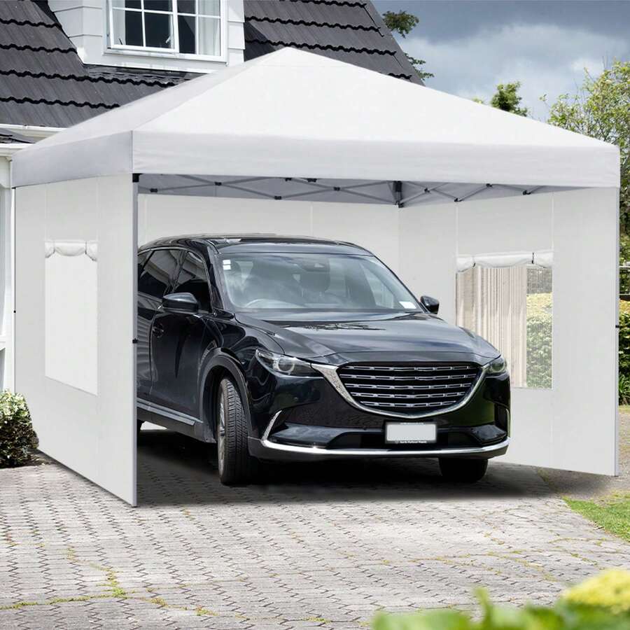Sturdum 10 X 10 FT Outdoor Pop Up Canopy Tent With 4 Removable