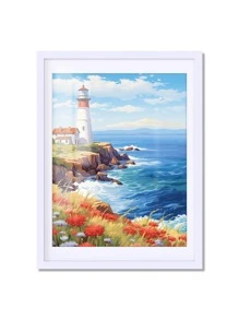 Marcos elegantes de pared en varios colores para fotos de tamaños 4x6, 5x7, 8x10, 11x14, 12x16, ideales para la decoración del hogar, para estrellas/luna