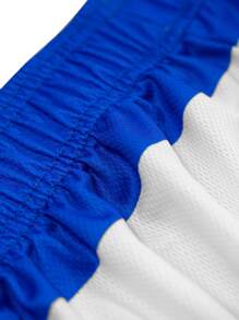 Custom Basketball Jersey Set, Unisex Students Sportswear Vest And Shorts, Team Uniforms With Print, Summer - White - View 5