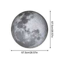 1000pcs Adult Flat Round Puzzle, High Difficulty Decompressing Game, Earth, Moon, Zodiac Themed - 1000 Piece Jigsaw Puzzle - View 2