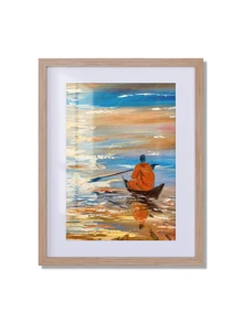 Marcos elegantes de pared en varios colores para fotos de tamaños 4x6, 5x7, 8x10, 11x14, 12x16, ideales para la decoración del hogar, para estrellas/luna