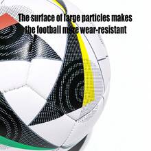 1pc Size 5 PU Professional Anti-Burst Adult Soccer Ball For Training & Competition, Includes 1 Ball Pump & Net - Multicolor - View 3
