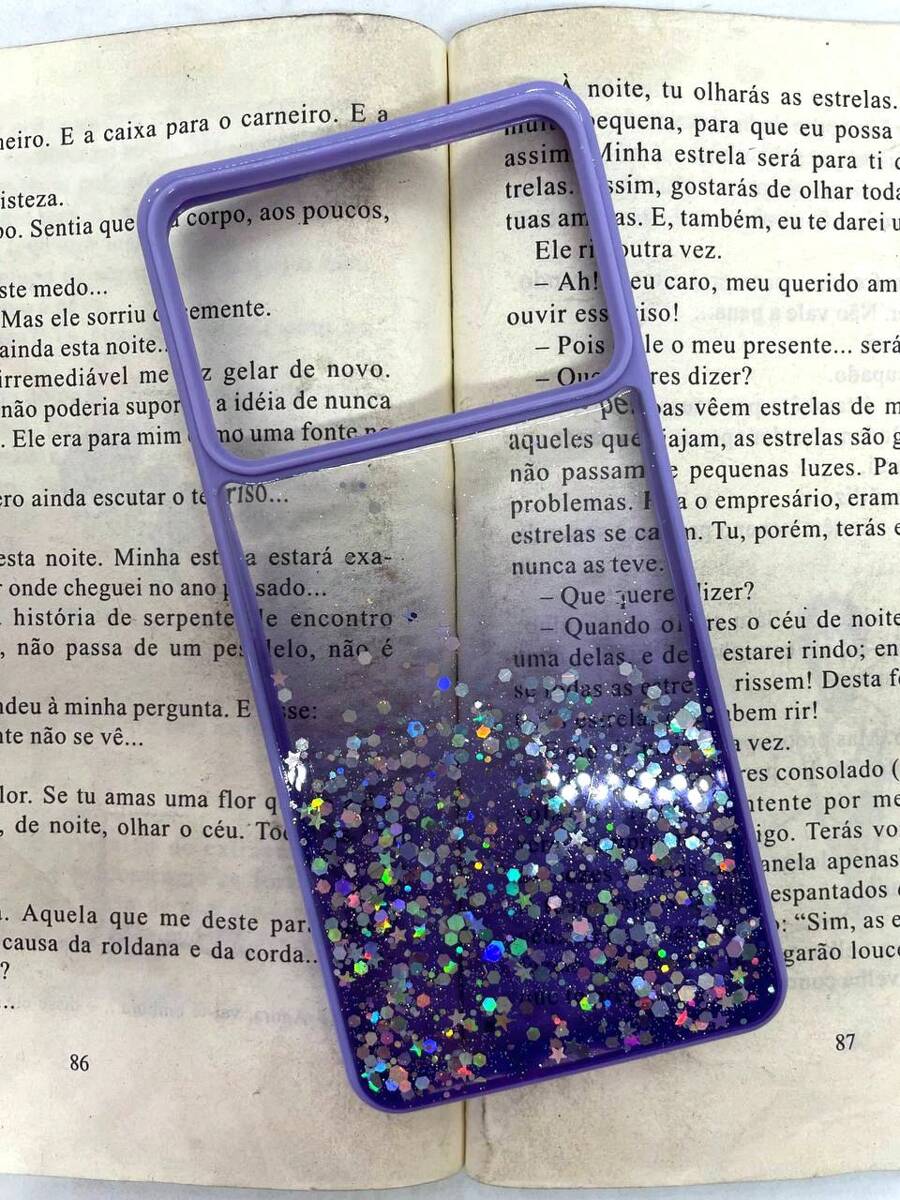 Cell Phone Case Compatible With Xiaomi Poco X6 Pro Luxury - Purple - View 1