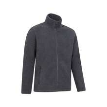 Mountain Warehouse Mens Elm Fleece Jacket (Grey) - Grey - View 3