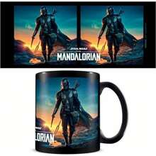 Lucasfilm | THE MANDALORIAN MUG - Officially Licensed Mug - Ergonomic Design -  Printing - Resistant Material - Ideal For Gift - 彩色 - 查看 1