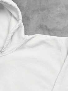 Men's Kangaroo Sweatshirt Printed Genuine 100% Cotton 30.1 - 白色 - 查看 4