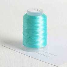 3-Ply 350m Macaron Color Shiny Nylon Poly Blend Tassel Cord, Suitable For Beading, Pearls