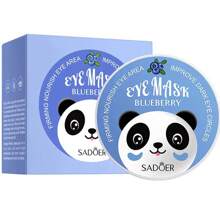 SADOER 60片甜美水果眼膜，有效对抗黑眼圈和眼袋，苹果/蓝莓/蜗牛/黄瓜口味，保湿抗皱，眼部护理面膜 - 彩色 - 查看 13