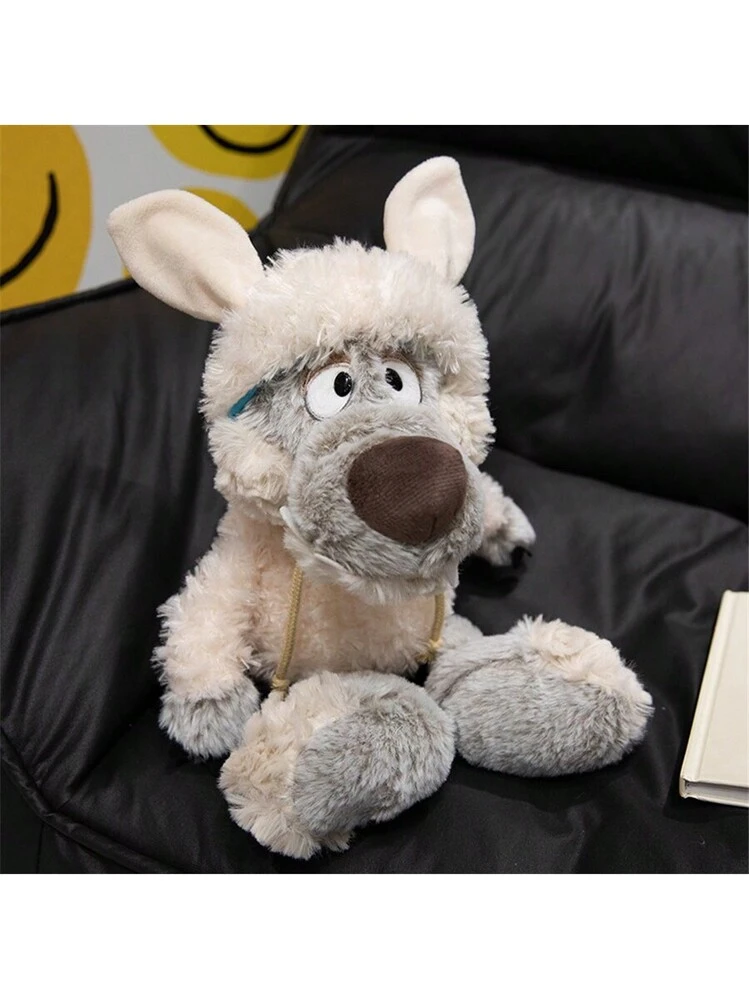 Genérico lobo de peluche,peluche de 30 cm de juguete de peluche – Doudou ligero para ropa de oveja para decoración de casa, colección para sofá salón