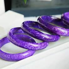 1 Vòng tay đá Sodalite thời trang, đeo hàng ngày - Màu tím - Xem 4