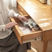 1 Roll 30*200cm Multifunction Kitchen Liner, Cute Cartoon Print Non Adhesive Moisture-Proof Waterproof Oil-Proof Drawer Paper For Wardrobe & Shoe Rack - Multicolor - View 6