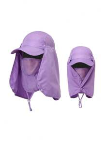 1 件装男士透气速干太阳帽，户外徒步钓鱼防紫外线帽