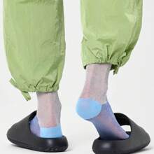 Happy Socks Light Colourful Thin Glittery Socks For Men And Women (Blue) - Fast Shipping And Quick Delivery - Multicolor - View 4