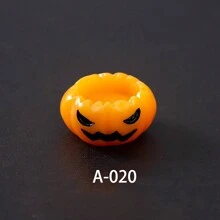 1 件万圣节装饰品，骷髅、木乃伊、幽灵、巫师树脂小雕像，家居桌面创意装饰品，圣诞节 - 彩色 - 查看 27