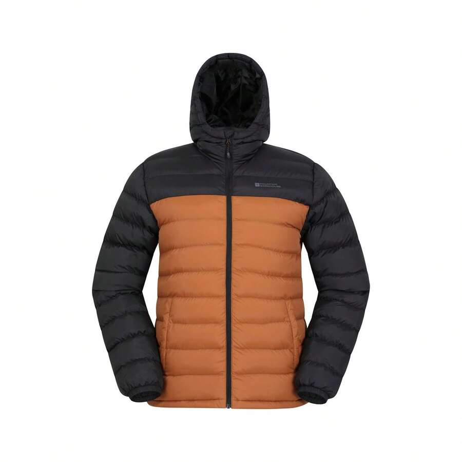 Mountain Warehouse Mens Seasons II Padded Jacket (Gold) - Mustard Yellow - View 1