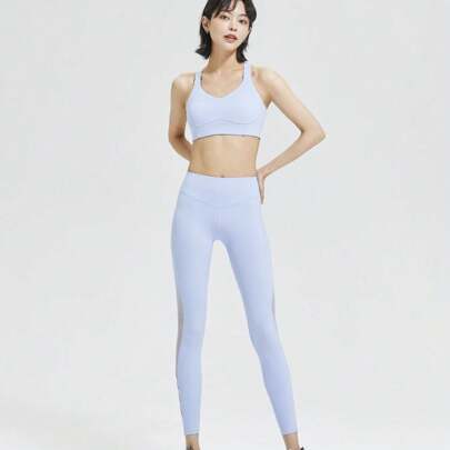 SLOLI Summer Tummy Control Skinny Leggings Fitness Activewear, Boisterous Loli Aurora Series