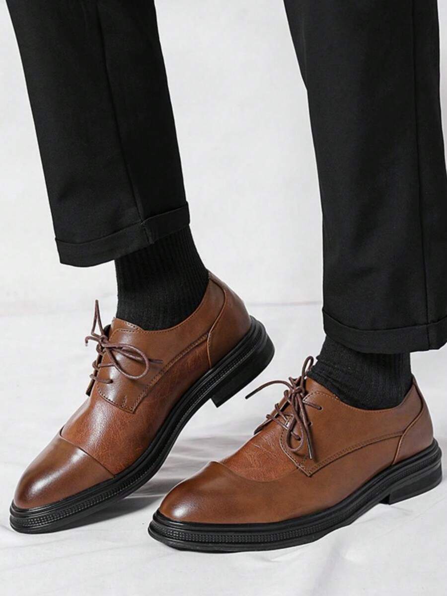 Men's Formal Dress Shoes With Rubber Sole | SHEIN EUR