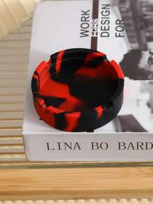 1入組矽膠創意夜光亞克力煙灰缸 - 粉色 - 查看 12