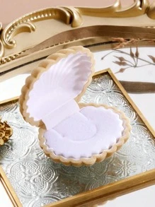 1pc Stylish Seashell Jewelry Box Storage Organizer - Jewelry Box - View 5