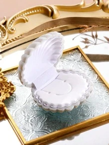 1pc Stylish Seashell Jewelry Box Storage Organizer - Jewelry Box - View 3