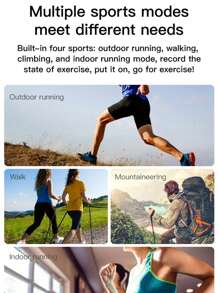 T500+Plus reloj inteligente de pantalla completa de 1,75 pulgadas llamada Bluetooth personalizada fondos de pantalla música frecuencia cardíaca presión arterial - Negro - Ver 6