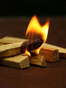 1pc/5pcs Palo Santo Incense Sticks - Natural Peruvian Holy Wood For Meditation, Space Cleansing & Calming,Aromatherapy,House Freshener,Diffuser,Gift,Home Decor