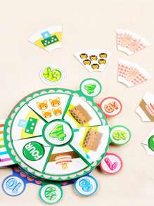 1 件装数字时钟安静粘贴书认知板教材早教材料包