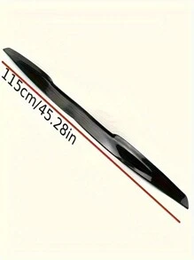 Universal Car Spoiler, Seamless Roof Spoiler Box Horizontal Wing Decoration Stabilizer, Easy To Install Auto Accessories, Enhance Vehicle Appearance - Black - View 11