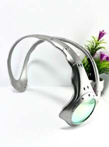 Fashion Metal Frame Anti-Blue Light Sunglasses, Sports - Vàng - Xem 2