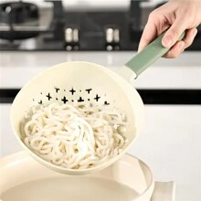2 件/套厨房工具套装：开槽意大利面服务勺、蔬菜过滤器、塑料滤锅、食物勺、用于过滤、烹饪和上菜、厨房小工具 - 彩色 - 查看 7