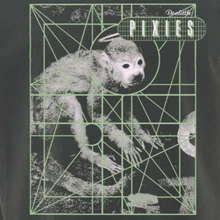 Pixies | Official Band T-Shirt | Monkey Grid - 48-Hour Fast Shipping!  - Grey - View 2