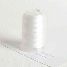 3-Ply 350m Macaron Color Shiny Nylon Poly Blend Tassel Cord, Suitable For Beading, Pearls