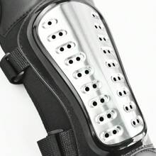 WOSAWE Miếng đệm khuỷu tay xe máy bằng thép không gỉ Bảo vệ khuỷu tay Motocross Thiết bị bảo vệ an toàn cho người lớn - màu đen - Xem 7
