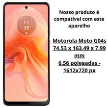 Case Cover + 2 3D Glass Films For Moto G04S 6.56" - 透明的 - 查看 2