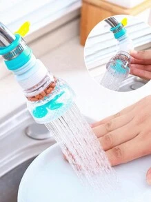 1个防溅水龙头过滤器（颜色随机）厨房用品 厨房配件 厨房工具