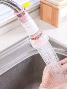 1个防溅水龙头过滤器（颜色随机）厨房用品 厨房配件 厨房工具